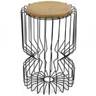 Mesa Lateral Redonda Rústica Aramis-mappin - Oregon