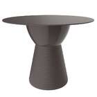 Mesa Lateral Redonda Sili Cinza Mushroom