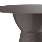 Mesa Lateral Redonda Sili Cinza Mushroom