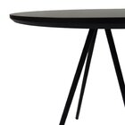 Mesa Lateral Redonda Trilegal Ø420x420x530 Preto