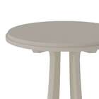 Mesa Lateral Redonda Tutti Off White