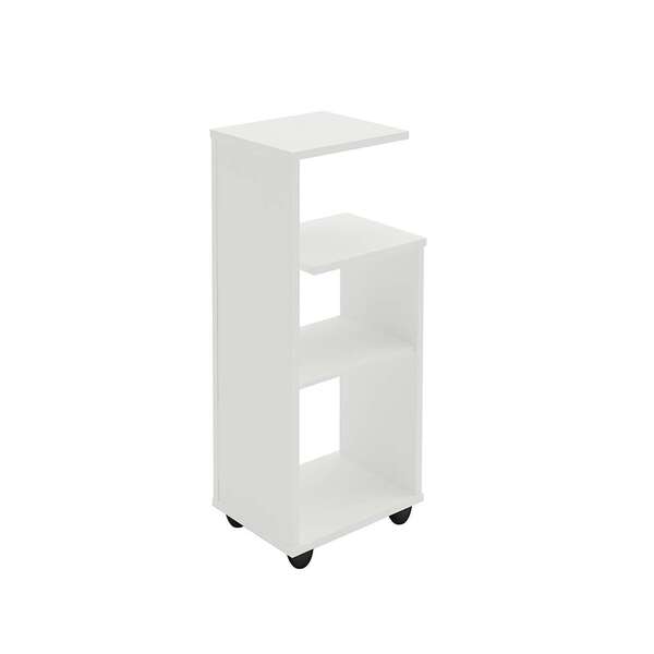 Mesa Lateral Retangular Bis Branca