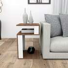 Mesa Lateral Retangular Madri Branca