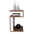 Mesa Lateral Retangular Madri Branca