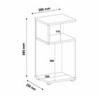 Mesa Lateral Retangular Toy Amêndoa
