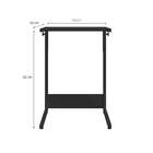 Mesa Lateral Retangular Up Preta