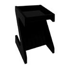 Mesa Lateral Retangular Zeus Preta