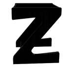 Mesa Lateral Retangular Zeus Preta