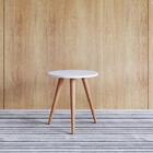 Mesa Lateral Retrô Baixa Multimóveis Cr45094 Branco