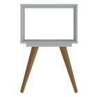 Mesa Lateral Retrô Branco