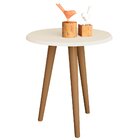 Mesa Lateral Retrô Brilhante Bechara