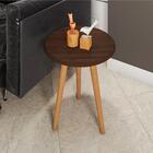 Mesa Lateral Retro Bruxelas Nogal