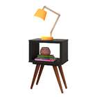 Mesa Lateral Retrô Preto
