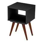 Mesa Lateral Retrô Preto