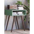 Mesa Lateral Retrô Rt3025 Movelbento Oliva