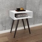 Mesa Lateral Retrô Rt 3025  Branco