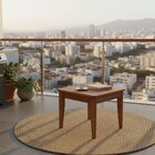 Mesa Lateral Roma  Madeira