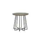 Mesa Lateral Sálvia   Nogueira E Preto