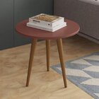 Mesa Lateral Skinny Patrimar Móveis Terracota