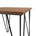 Mesa Lateral Spectro 450x450x450 - Preto/amêndoa