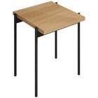 Mesa Lateral Stand Decorativa B01 Industrial Freijó - Lyam De