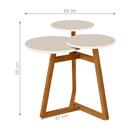 Mesa Lateral Sttugart Off White Nature