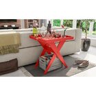 Mesa Lateral Sweet - Líder Design - Vermelho