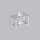 Mesa Lateral Tampo Em Mdf E Pés Em Madeira Maciça Linha Barce