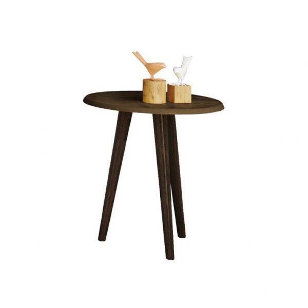 Mesa Lateral Tocantins Madeira Rústica