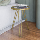 Mesa Lateral Tripé 501 - Dourado