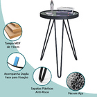 Mesa Lateral Tripé 501 - Preto