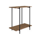 Mesa Lateral Tube Vermont E Preto Fosco Pés Metálico Industri