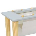 Mesa Lateral Twig 55,5x62x25cm Cinza/natural