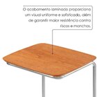Mesa Lateral Ultraflex 40cm X 68cm X 33cm Cinamomo