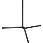 Mesa Lateral Veneza De 40cm Branco Base De Ferro E Tampo Em M