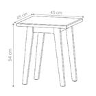 Mesa Lateral Vincent Preto