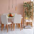 Mesa Lateral Woof Para Pet 1 Gv Branca