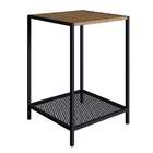 Mesa Lateral York Vermont E Preta