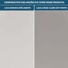 Mesa Lateral Zurique Univ 45 Cm Tampo De Madeira Vidro Colado