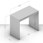 Mesa Liberdade Benfácil - Branco