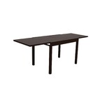 MESA LYRA II  ALU 135/270X90 MARROM NATE