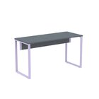 Mesa Madeira 1500x600mm M150/60p25tub Grafito/lilas