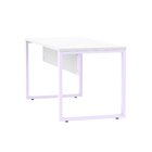 Mesa Madeira 1500x700mm M150/70p25tub Branco/lilas