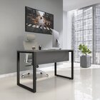 Mesa Madeira 1500x700mm M150/70p25tub Grafito/preto