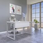 Mesa Madeira 1700x700mm M1700/700p25tub Branco/cinza