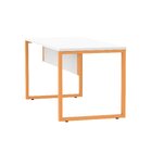 Mesa Madeira 1700x700mm M1700/700p25tub Branco/laranja Picasso