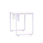 Mesa Madeira 900x600mm M90/60p25tub Branco/lilas