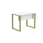 Mesa Madeira 900x600mm M90/60p25tub Branco/verde Miró