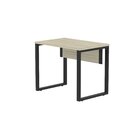 Mesa Madeira 900x600mm M90/60p25tub Nogueira Casablanca/preto