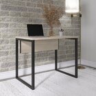 Mesa Madeira 900x600mm M90/60p25tub Nogueira Casablanca/preto